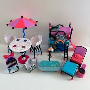 LOL OMG dollhouse furniture